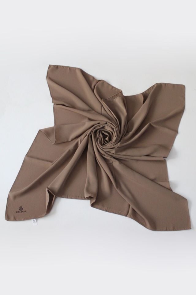 110x110 Mısırlı Medine İpeği Eşarp - Sütlü Kahve