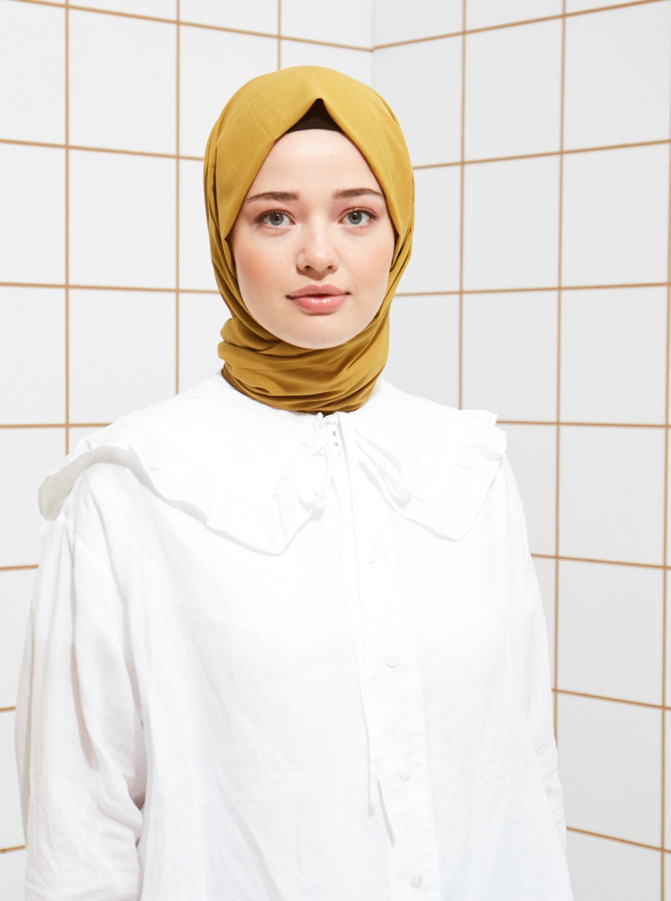 Pamuklu Vual Şal - Başak
