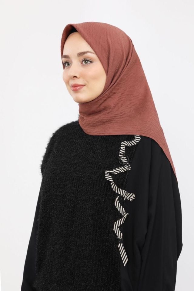 Mio Caz Eşarp - Pastel Kiremit