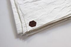 Bambu Kraş Eşarp - Krem