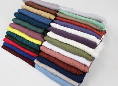 Bambu Kraş Şal - Ekru