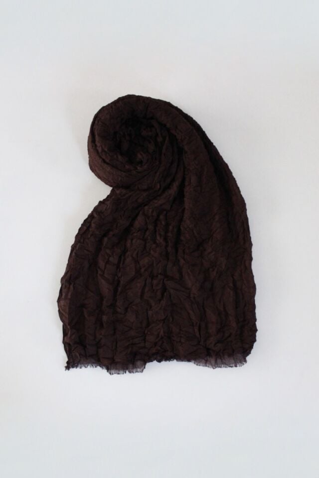 Vual Kraş Şal - Acı Kahve