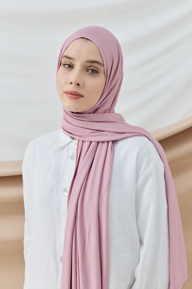 Penye Şal - Toz Pembe