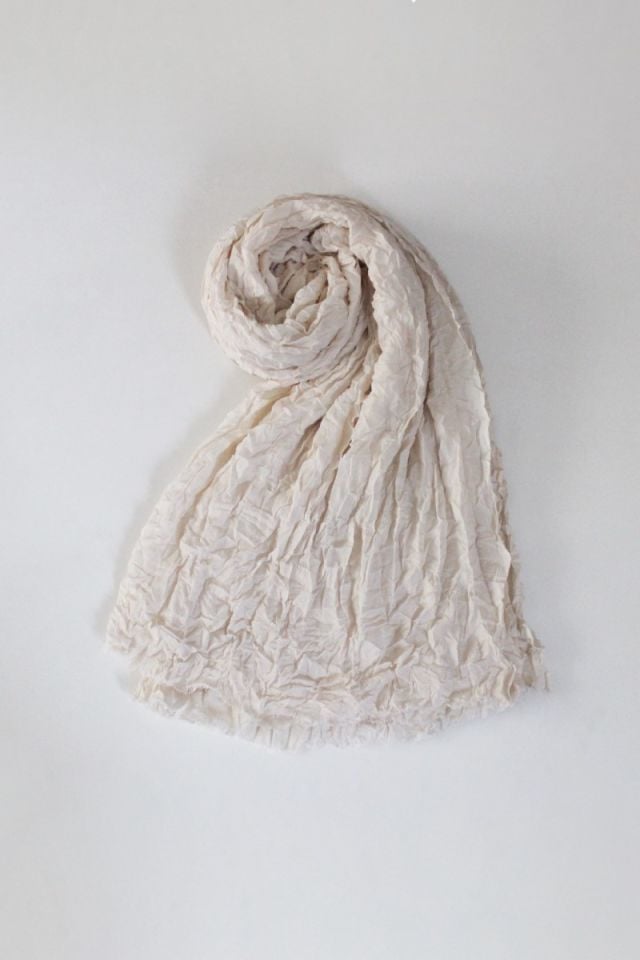 Vual Kraş Şal - Bej