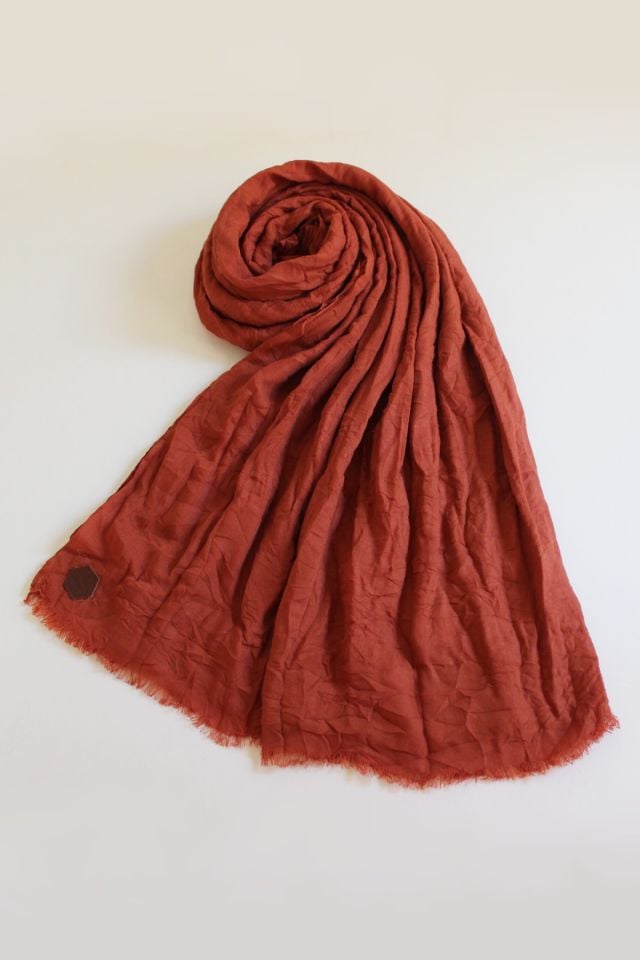 Vual Kraş Şal - Kiremit