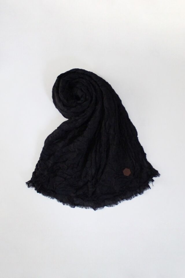 Vual Kraş Şal - Siyah