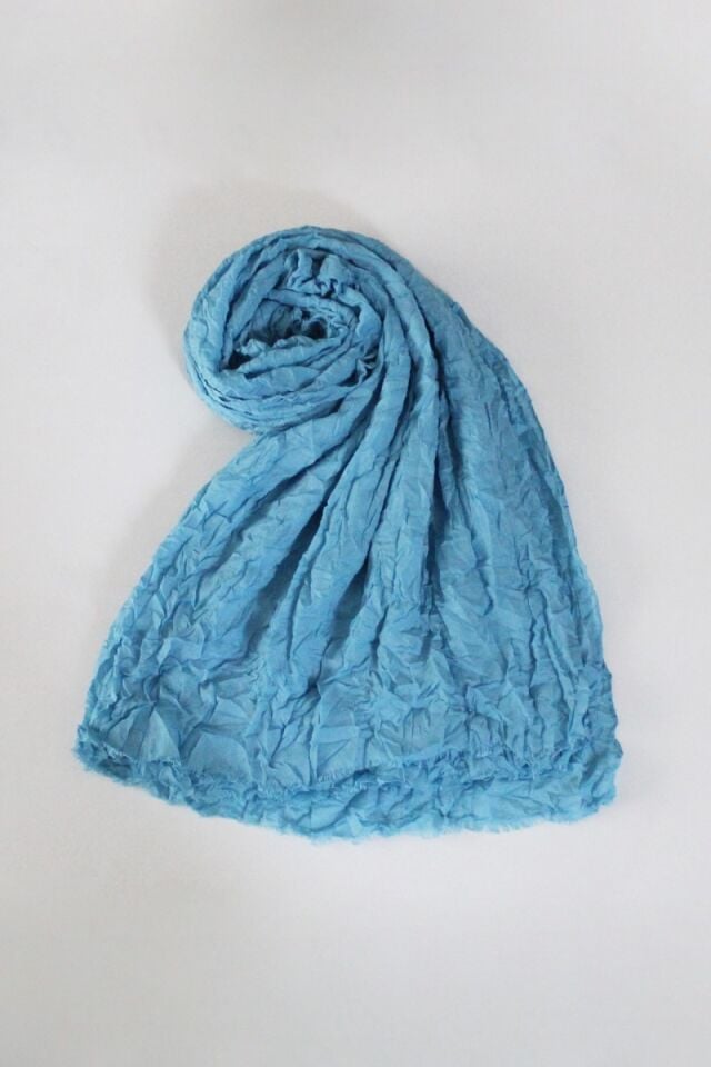 Vual Kraş Şal - Turkuaz