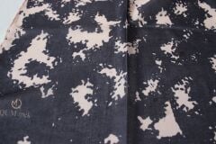 Leopar Desenli Soft Eşarp - Latte