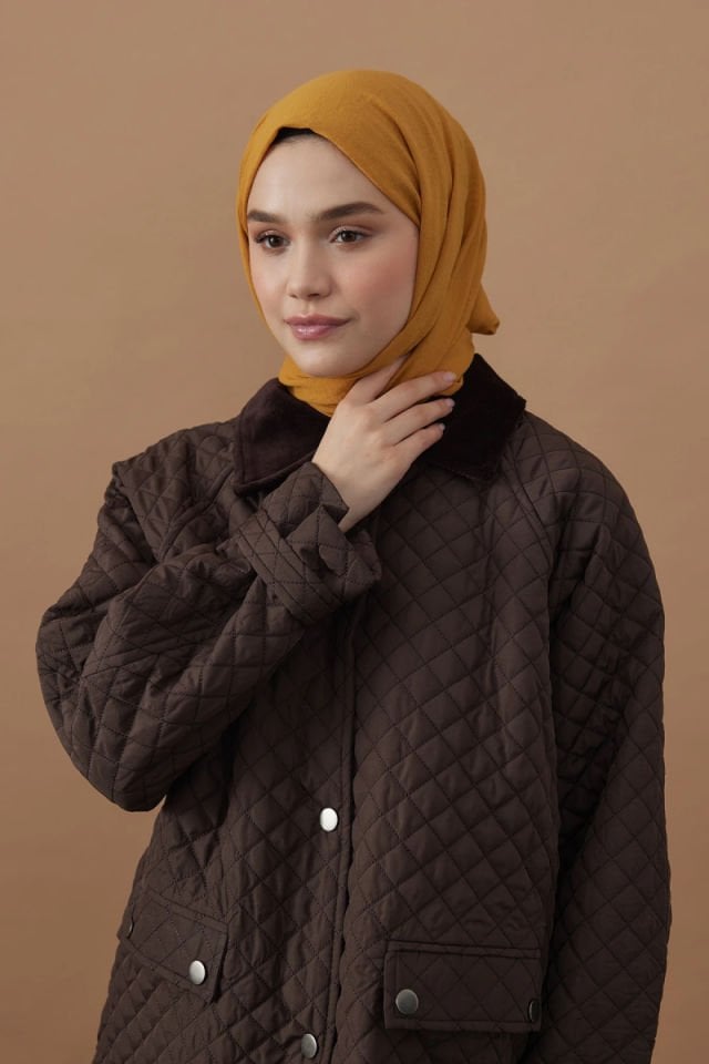 Pamuk Kraş Şal - Bal Kabağı