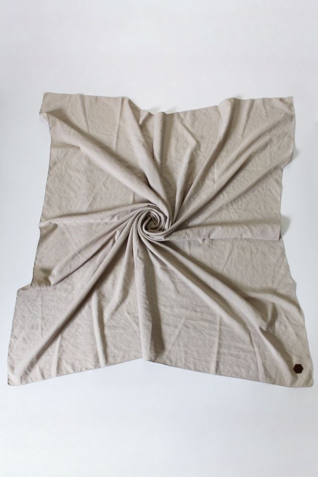 100x100 Pamuk Caz Eşarp - Fil Dişi