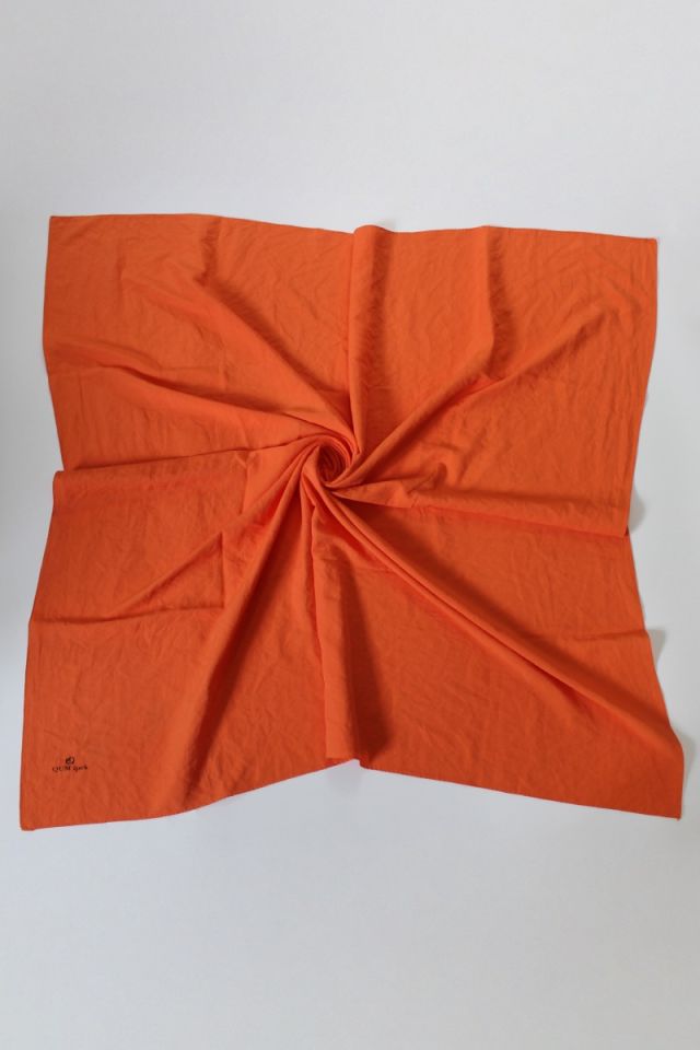 100x100 Pamuk Caz Eşarp - Turuncu