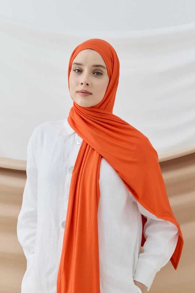 Penye Şal - Turuncu