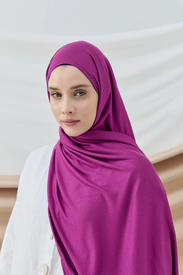 Penye Şal - Gül Pembe