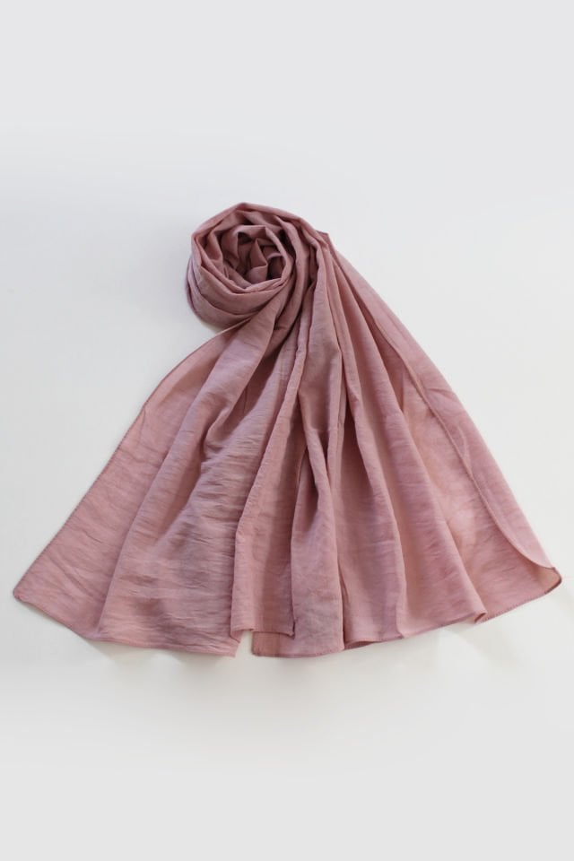 Pamuk Kraş Şal - Soft Pembe