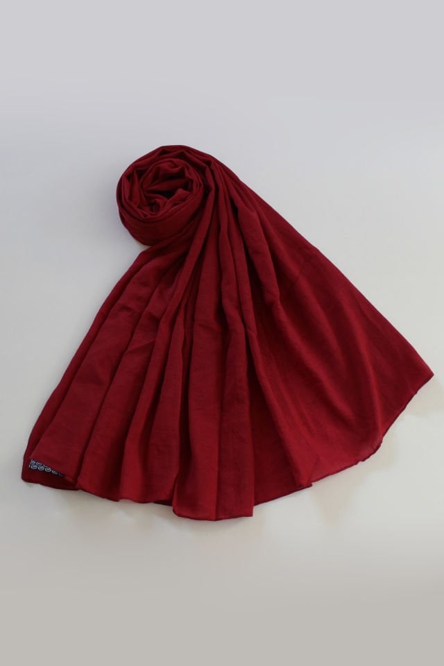 Pamuk Kraş Şal - Cherry