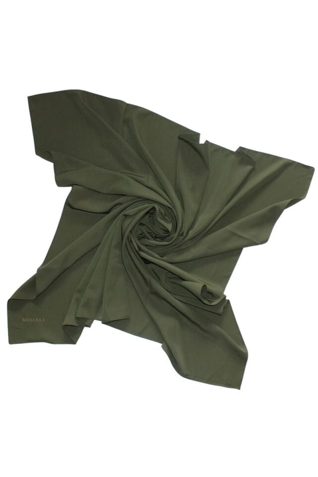 110x110 Mısırlı Medine İpeği Eşarp - Haki