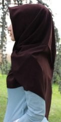 110x110 Mısırlı Medine İpeği Eşarp - Acı Kahve