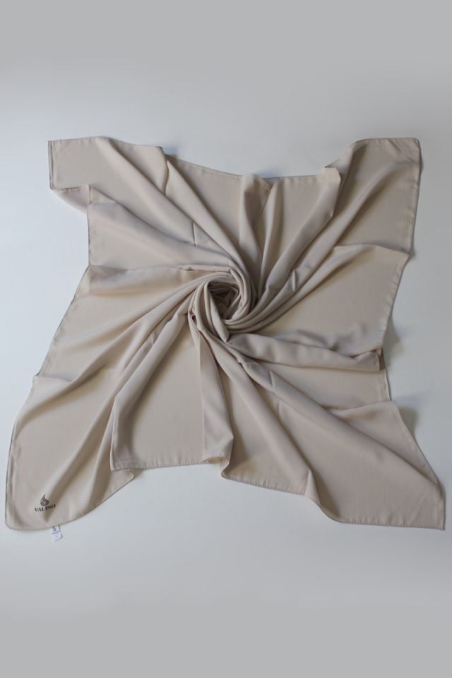 110x110 Mısırlı Medine İpeği Eşarp - Bej