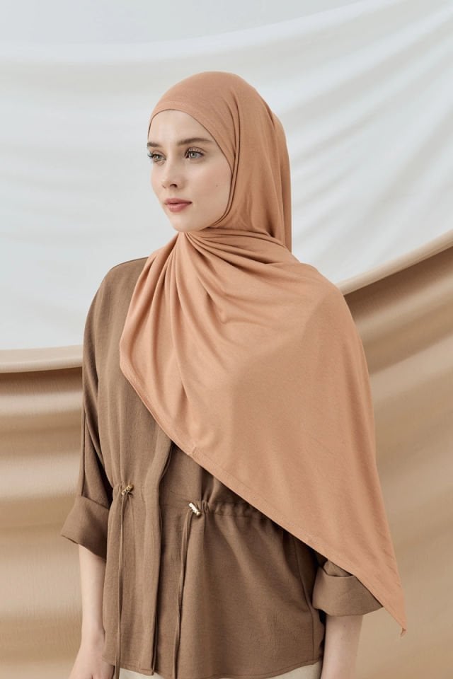 Penye Şal - Buzlu Kahve