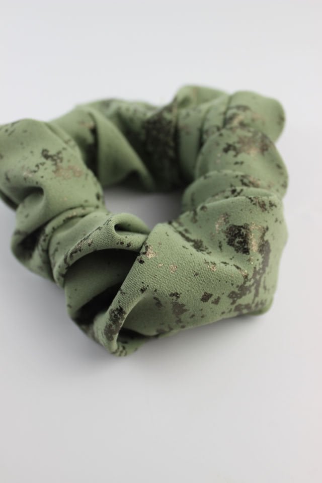 Simli Yumuşak Kumaş Lastik Toka Simit Toka - Çağla