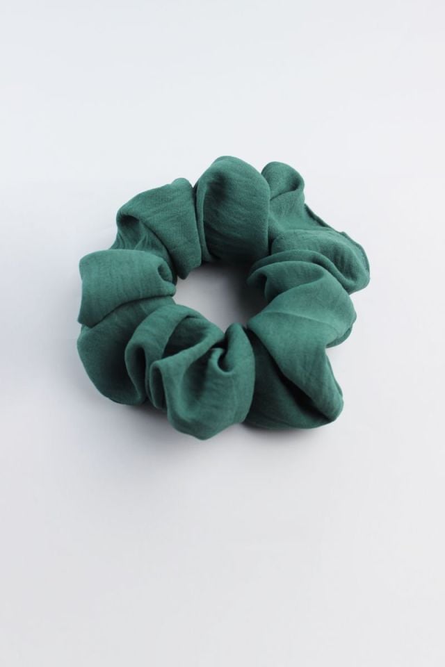 Aerobin Jazz Kumaş Lastik Toka Simit Toka - Deniz Yeşili