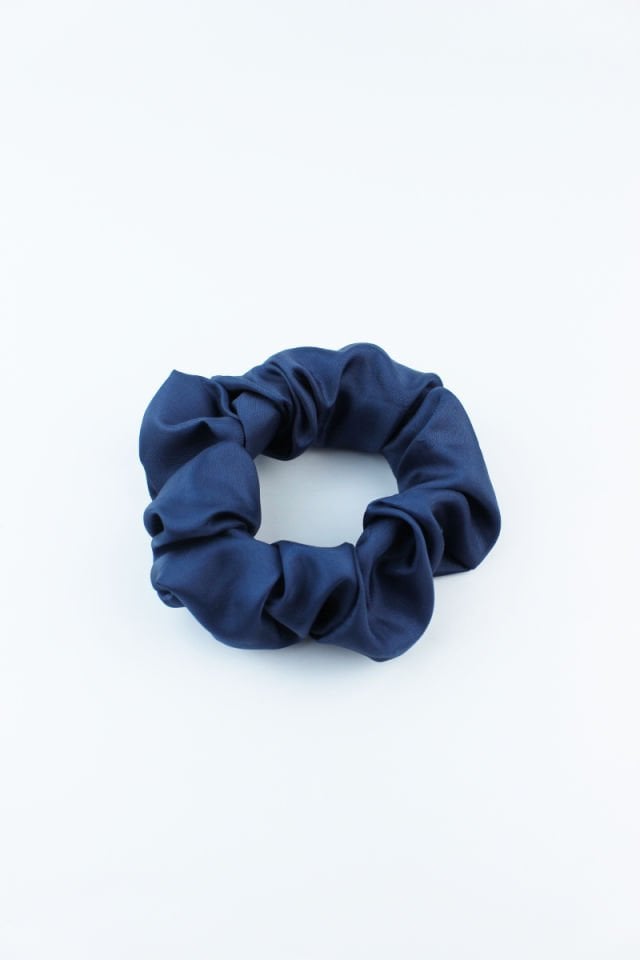 Saten Kumaş Lastik Toka Simit Toka - Petrol