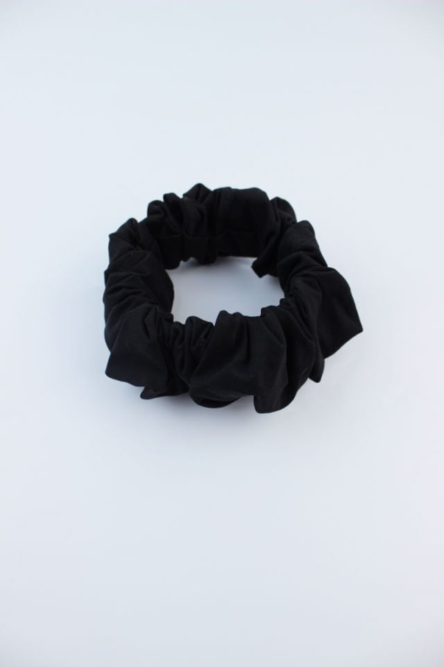 Su Geçirmez Kumaş Lastik Toka Simit Toka - Siyah