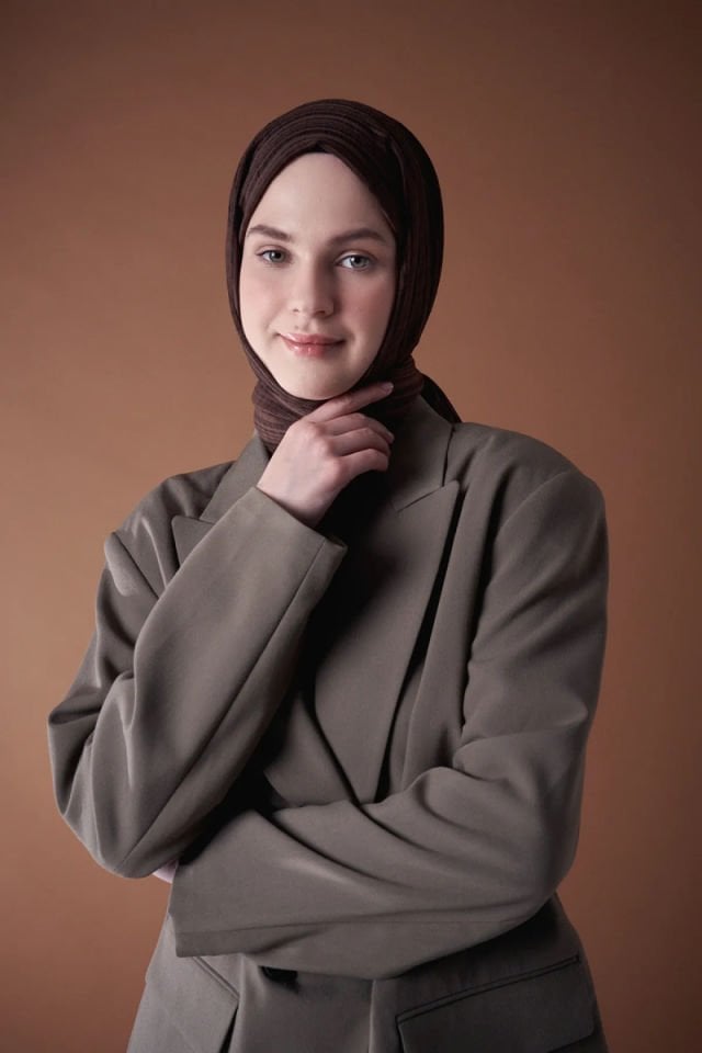 Misto Pamuk Şal - Acı Kahve