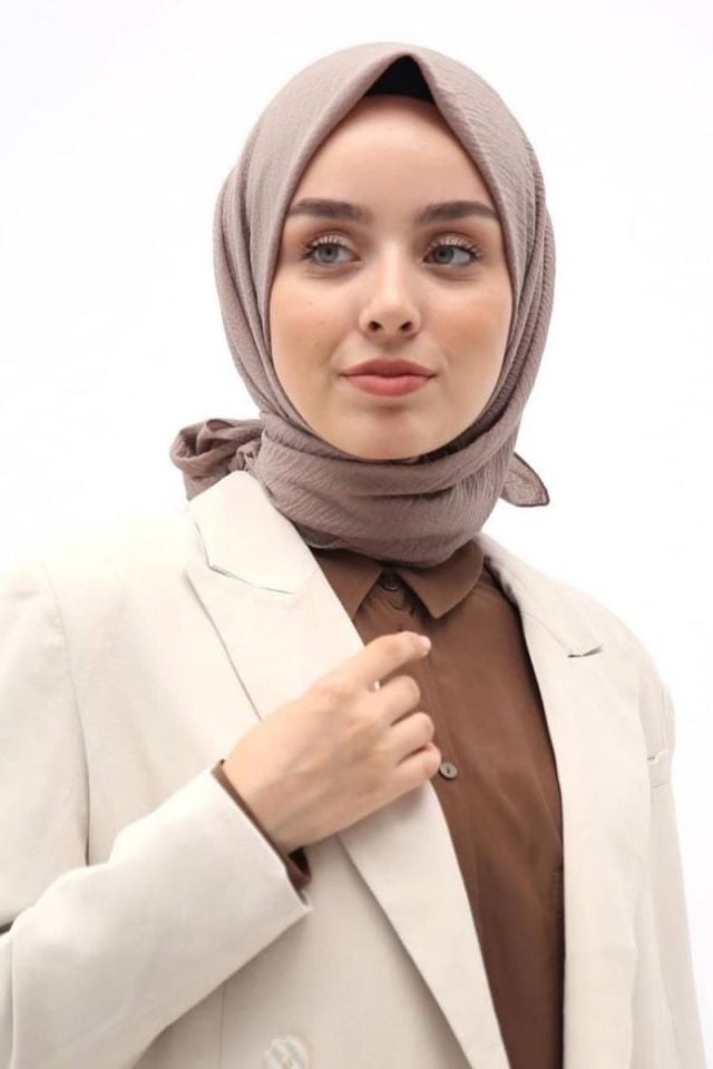 Mio Caz Eşarp - Vizon