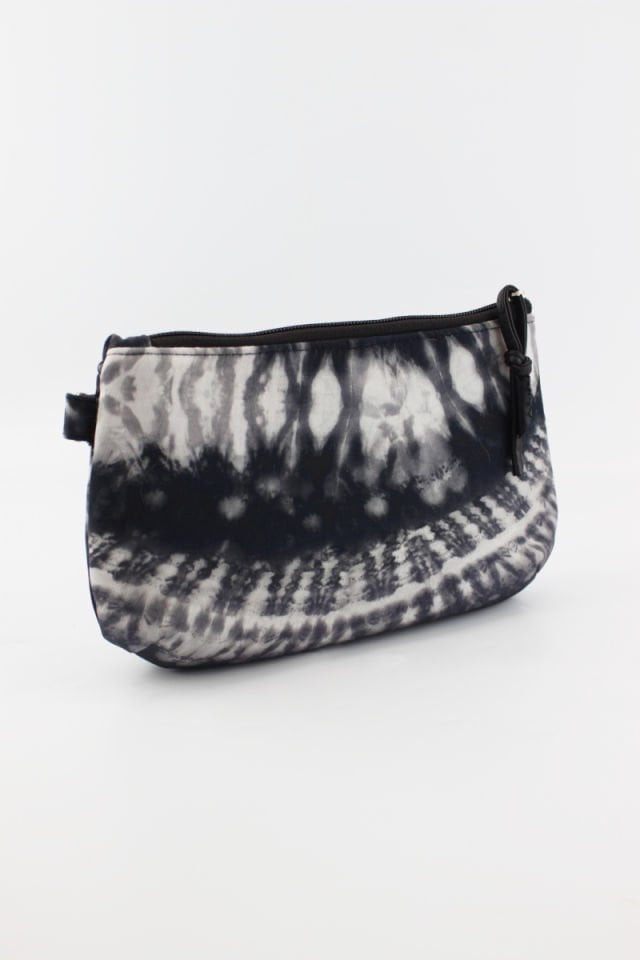 Mermer Desenli Çok İşlevli Gri El Cüzdanı