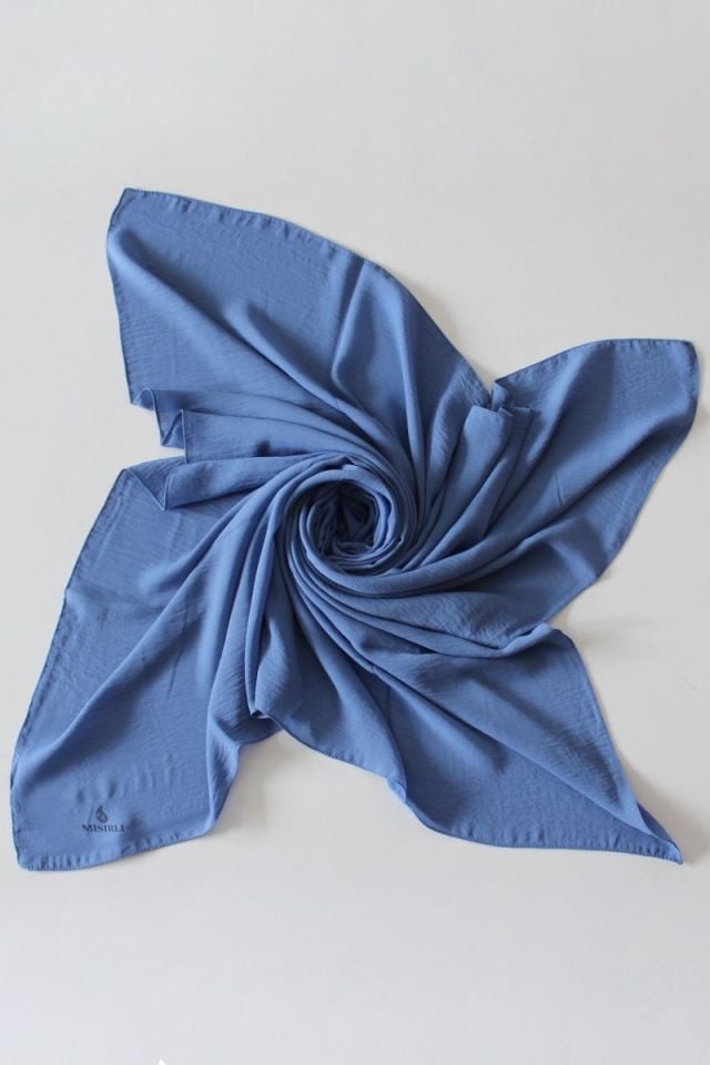 110x110 Mısırlı Jazz Eşarp - Açık Mavi