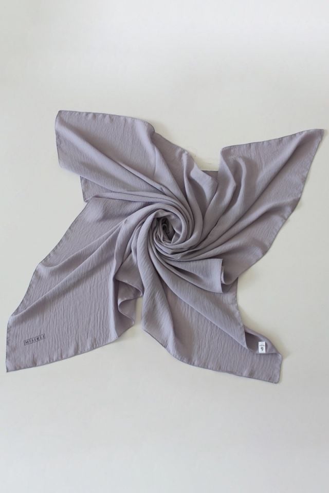 110x110 Mısırlı Jazz Eşarp - Gümüş