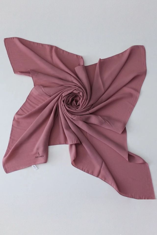 110x110 Mısırlı Jazz Eşarp - Gül Kurusu