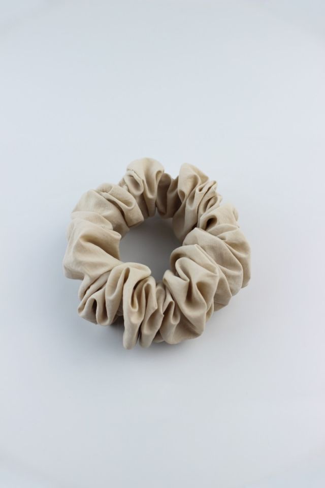 Su Geçirmez Kumaş Lastik Toka Simit Toka - Bej