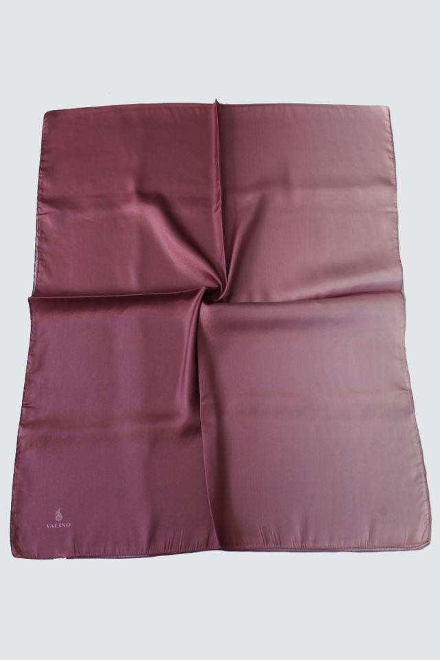 Degrade Desenli Abiye Kristal Şal - Pastel Pembe