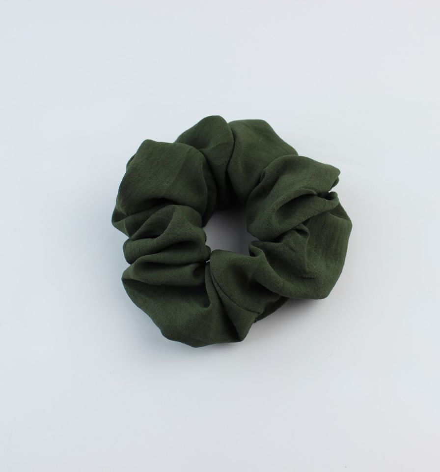 Aerobin Jazz Kumaş Lastik Toka Simit Toka - Haki