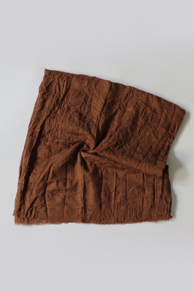 Bambu Kraş Şal - Çikolata Kahve