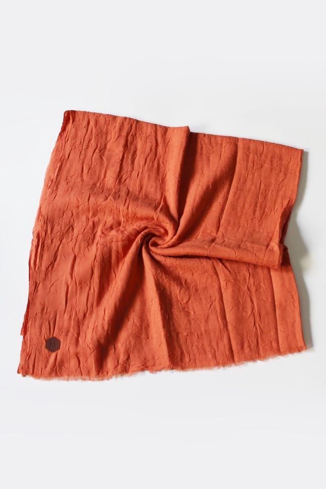 Bambu Kraş Şal - Somon