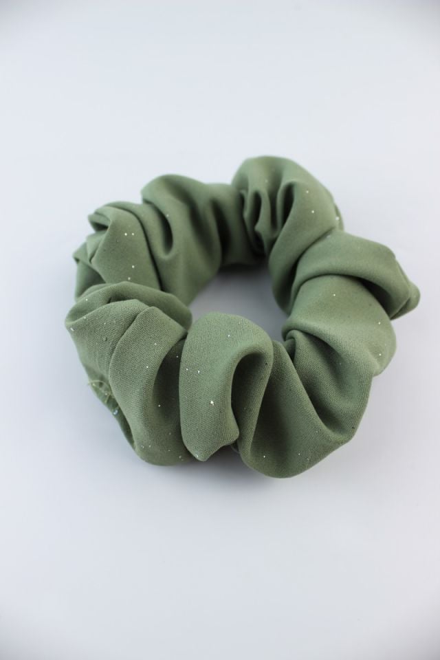 Simli Yumuşak Kumaş Lastik Toka Simit Toka - Çağla