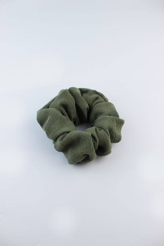 Triko Kumaş Lastik Toka Simit Toka - Haki