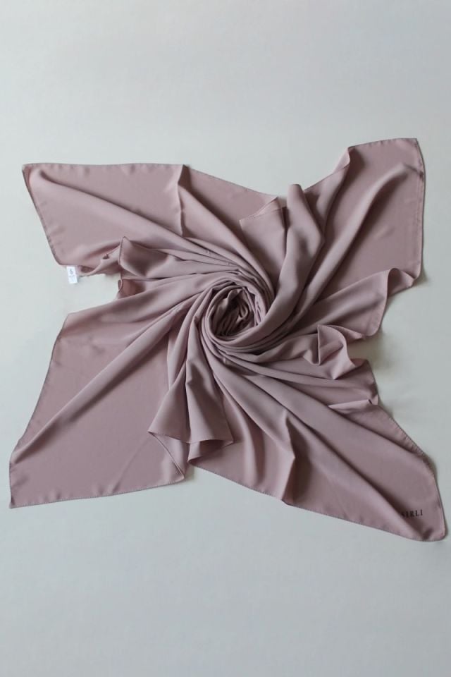 110x110 Mısırlı Medine İpeği Eşarp - Soluk Gül