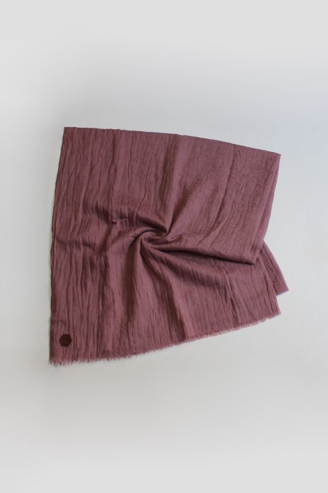 Bambu Kraş Şal - Pastel Pembe