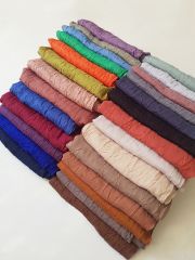 Bambu Kraş Şal - Pudra