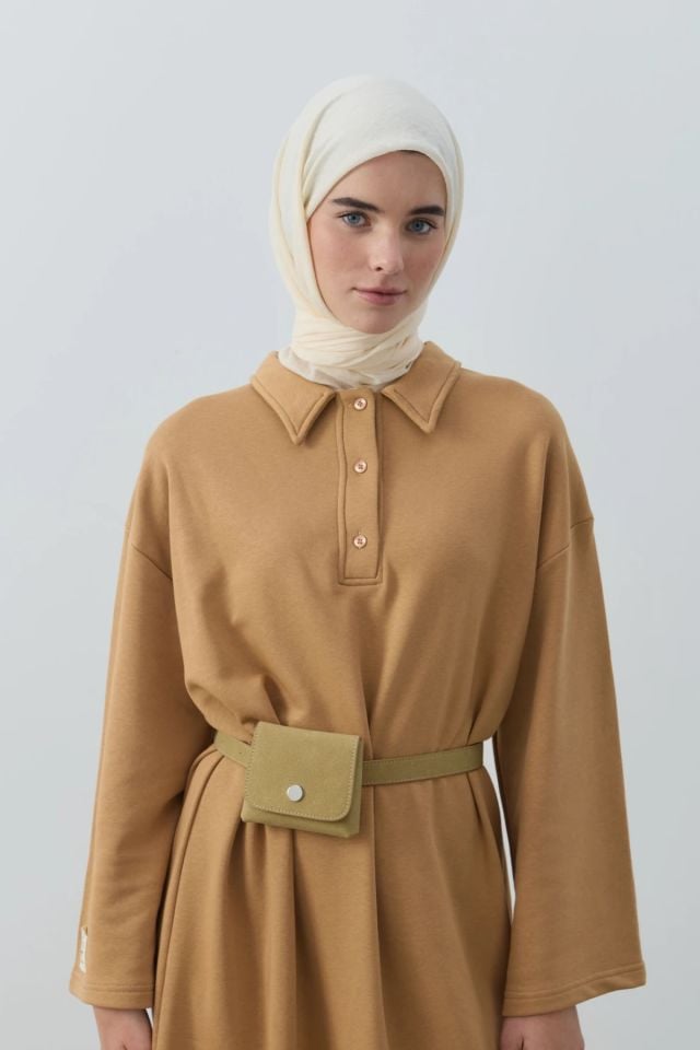 Aya Pamuk Eşarp - Krem