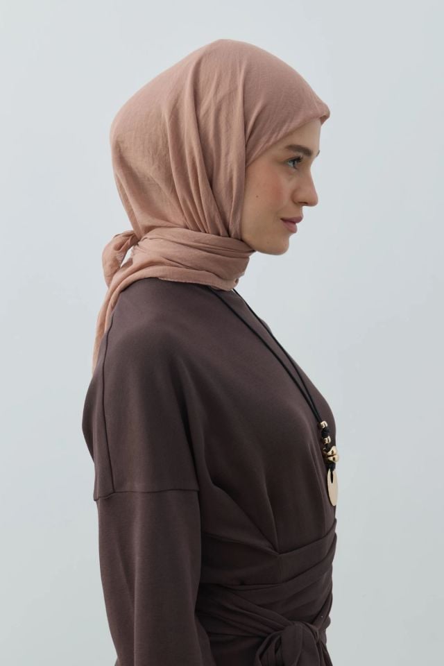 Aya Pamuk Eşarp - Soft Kahve