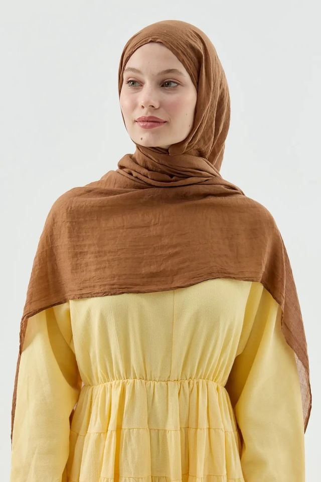 Aya Pamuk Şal - Tarçın