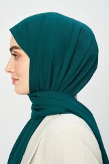 Pamuk Kraş Şal - Deniz Yeşili