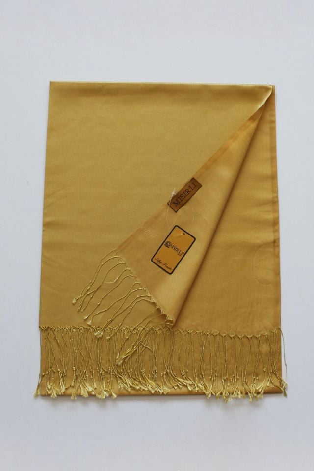 Mısırlı Koza Şal - Hardal