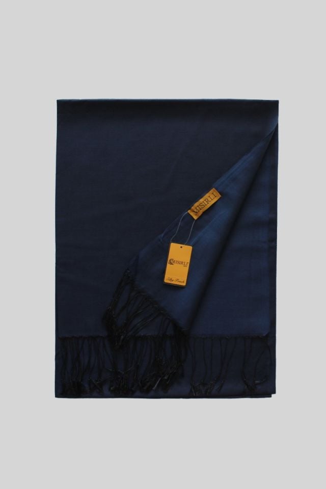 Mısırlı Koza Şal - Lacivert