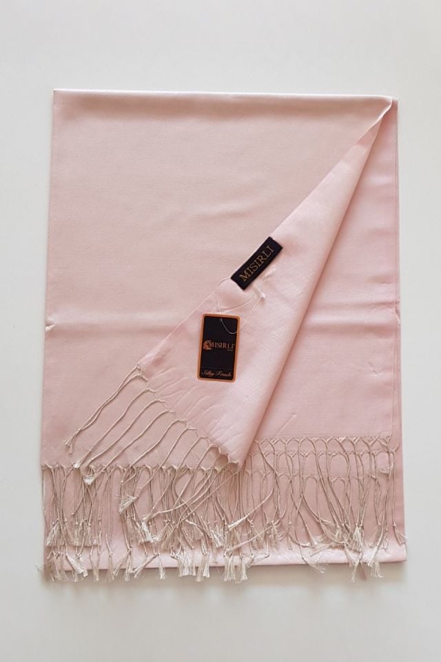 Mısırlı Koza Şal - Pudra
